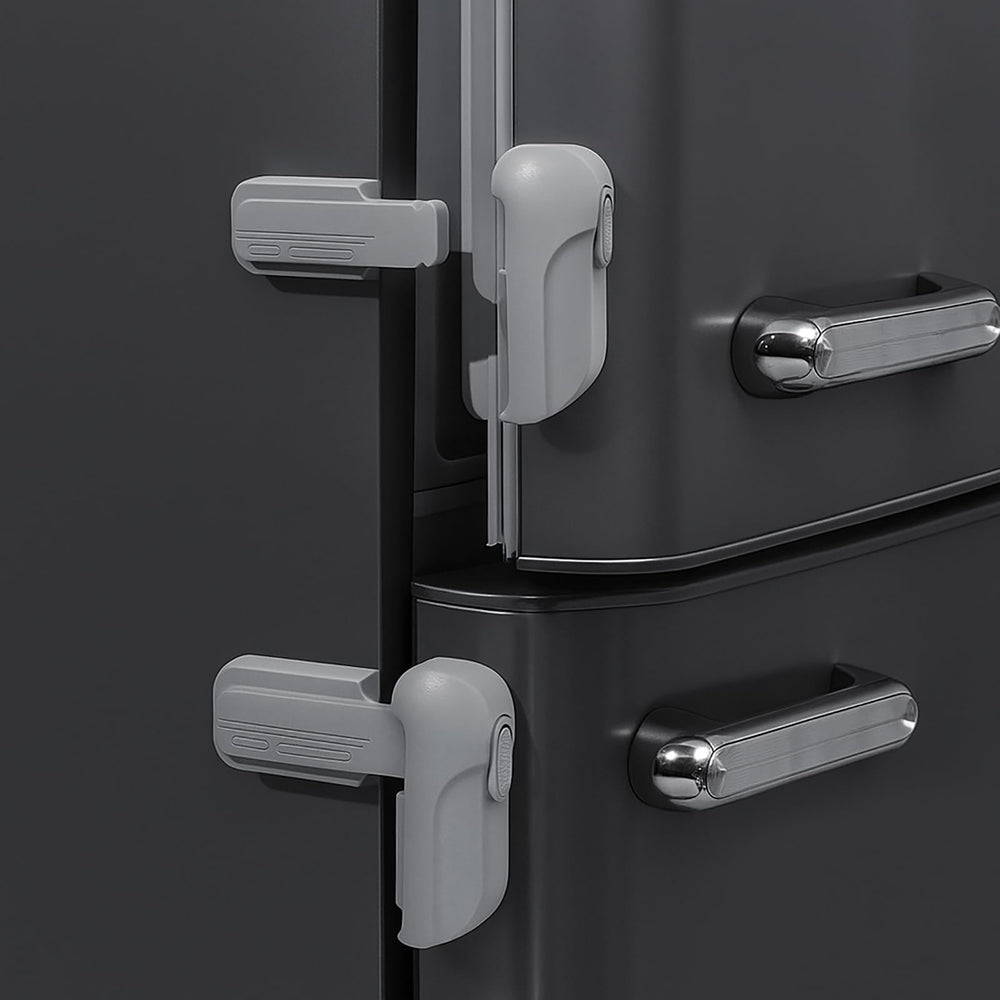 Fursafe&Q 2-pack fridge lock, closed, for child safety and easy access
