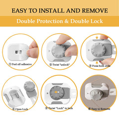 Fursafe&Q adhesive installation demonstrates no drill setup.
