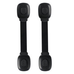 Fursafe&Q cabinet lock with adhesive no-drill for quick secure cabinets and drawers
