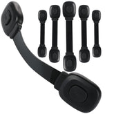 Fursafe&Q cabinet locks with adhesive no-drill for safe cabinets.