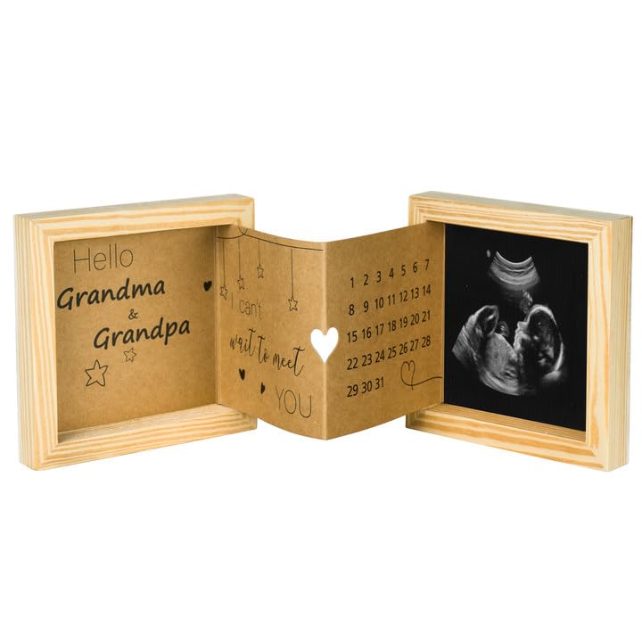 FvMemo pregnancy announcement grandparent box ready to delight relatives with a heartfelt reveal.