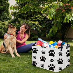 FXOCSHE collapsible canvas storage box demonstrates space-saving versatility