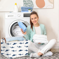FXOCSHE collapsible toy box for kids stores toys neatly and saves space