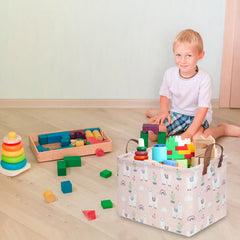 FXOCSHE collapsible waterproof laundry bin keeps clothes tidy and protected.