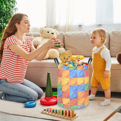 FXOCSHE cotton linen canvas detail showing sturdy material suitable for kids' clothes and toys.