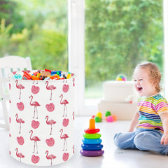 FXOCSHE cotton-linen-canvas-material highlights durable, kid-safe storage for clothes and toys.