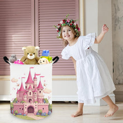 FXOCSHE kids basket canvas waterproof open view for easy cleanup.