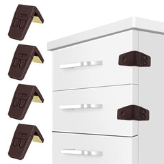 FYY cabinet locks 4-pack ready for quick baby-safety mounting.