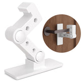 FYY child proof door lever lock 2-pack ready for installation to prevent toddlers from opening doors.