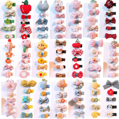 FZBNSRKO hair clips girls 30pc set—colorful, gentle grip for busy toddlers.