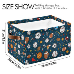 FZDXZJJ sport ball basket leather handles offer easy portability.