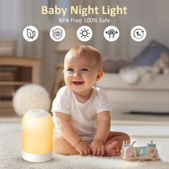 G Keni night light white color setting for bright daytime prep