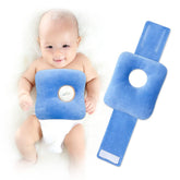 G Tube tummy time pillow adorable blue design for gentle tummy sessions