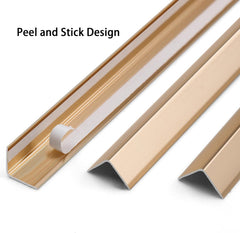Gaahing L-molding suitable for indoor and outdoor use with corrosion resistance.