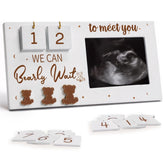 Gaahkai sonogram frame front view showcases cherished ultrasound memories.