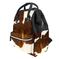 GACTIVITY diaper bag open main compartment highlighting quick access and spacious capacity.
