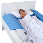 Gads inflatable bed rail with double air valve for quick setup and protection