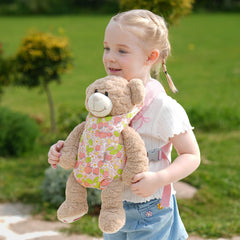 GAGAKU baby doll carrier front-pocket design keeps accessories organized during playtime.