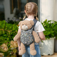 GAGAKU doll carrier gray leaf adjustable straps ensure comfortable fit