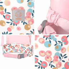 GAGAKU padded shoulder straps provide comfortable support for small shoulders.