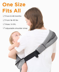 GAGAKU toddler carrier backrest ergonomic support reduces wearer fatigue