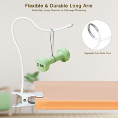 GAHOGA aluminium-frame clip-mount provides sturdy support for up to 2.2 lb cameras