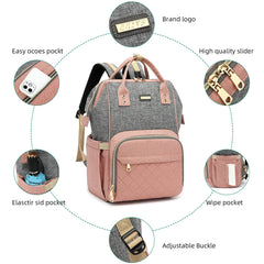 GAIVP diaper bag backpack with waterproof fabric protecting contents