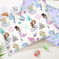 Ganeen Mermaid soft cotton fabric texture for gentle skin contact
