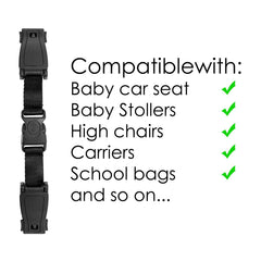 G Ganen adjustable-length clip showing 6.69 to 8.35 inches compatibility.