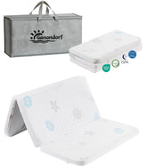 Ganondorf pack n play mattress with dual firmness supports infants and toddlers