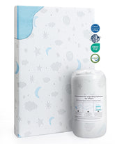 Ganondorf pack-and-play mattress with zip-off cover for easy cleaning.