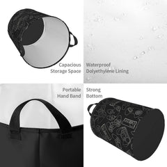 Gbuzozie Oxford fabric close-up, durable material with confident texture