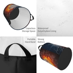 Gbuzozie waterproof lining helping keep contents dry and easy to wipe.