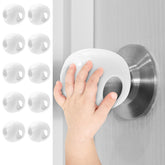 GCRQ door knob covers offer universal fit on most knobs for safety.