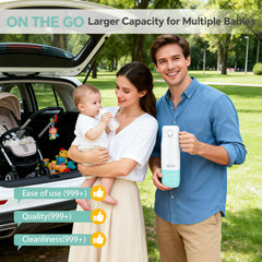 GDLLCK cordless travel warmer fits car cup holders for easy trips.