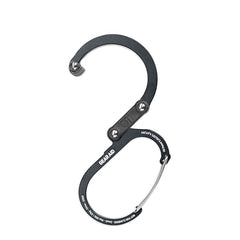 Gear Aid HEROCLIP Small on a stroller handle for quick access.