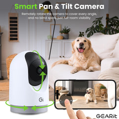GEARit Smart Camera motion detection detects activity and sends alerts