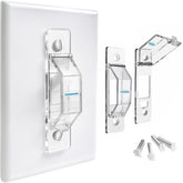 Gebena 2-pack glow-dark switch guard glows at night for quick, accurate switching.
