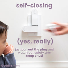 Geddy's Mom full plug seating prevents loose chargers.