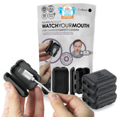 Geddy's Mom Watch Your Mouth charger cover closed protects exposed USB tips.