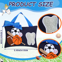 Geelin Tooth Fairy Pillow with Pocket pocket-detail highlights its handy tooth storage