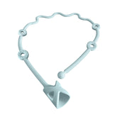 Gelinor Toddler Utensils Holder Strap blue buckle keeps spoons within reach during meals.