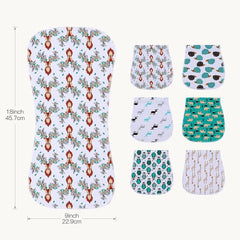 Gelisite burp cloth soft 100% combed cotton front gentle on baby skin