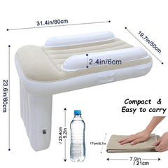 GEMGO portable bed deflated compact for easy travel and storage