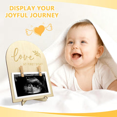 Generic baby-hand-footprint ink-pad frame ideal for capturing tiny prints.