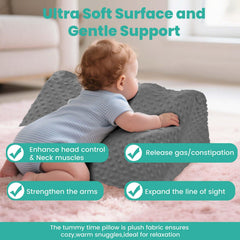 Generic Baby Tummy Time Prop removable cover ready for easy cleaning