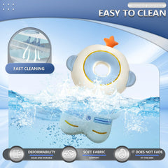 Generic Baby Walker Head Protector Backpack hollow head groove stabilizes the head.