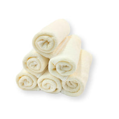 Generic baby washcloths 6-pack front view, soft bath time essential.