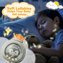 Generic crib mobile 360-degree rotation for gentle visual engagement