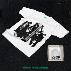 Generic P1Harmony DUH8 photo book and CD-R provide a tactile fan collectible experience
